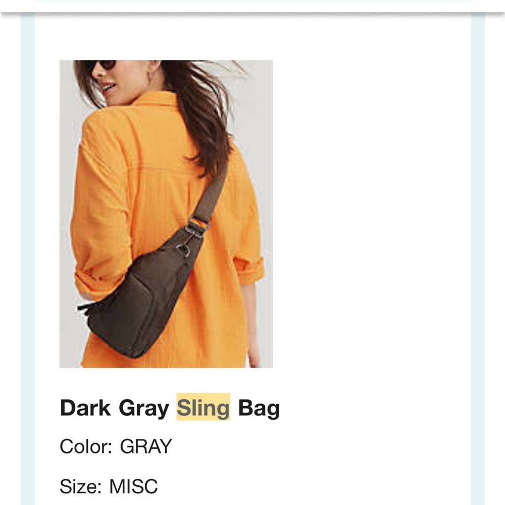 Maurices Black Crossbody Bag
